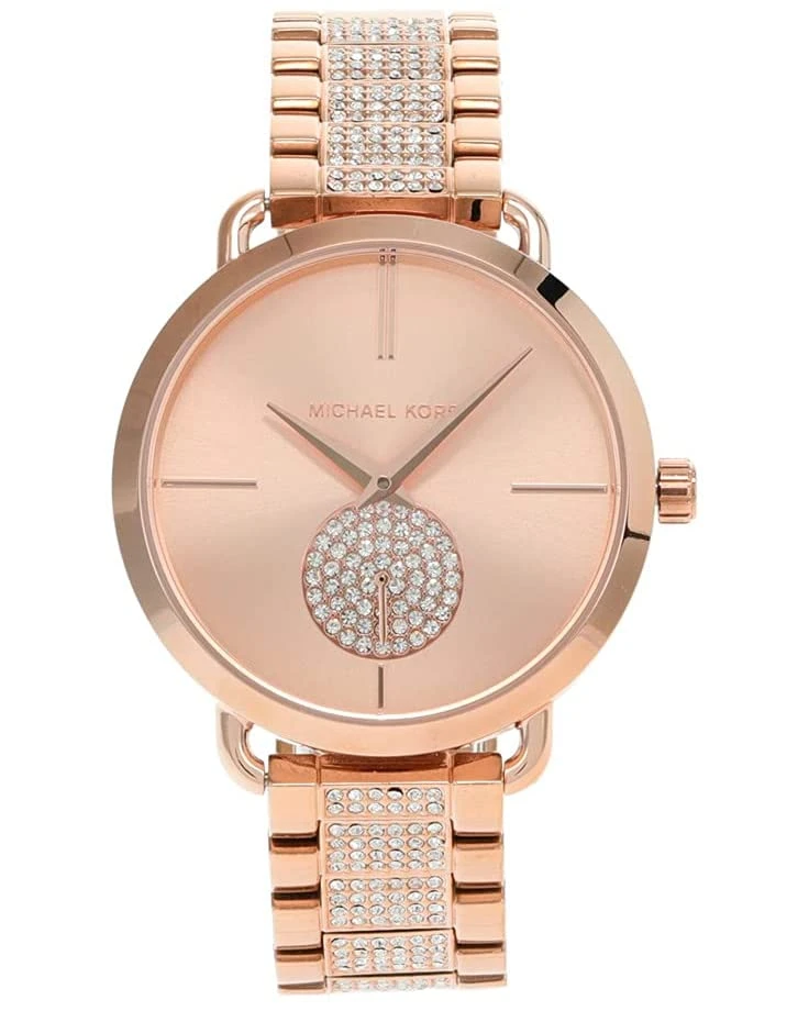Michael Kors MK4598 - Portia Three Hand Stainless Steel Watch | Fashion Watches 1 Michael Kors MK4598 - Portia Three Hand Stainless Steel Watch | Fashion Watches