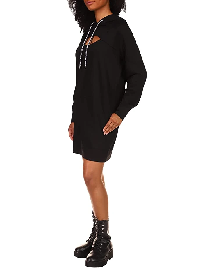 MICHAEL Michael Kors Cutout Neck Hoodie Dress | Dresses 2 MICHAEL Michael Kors Cutout Neck Hoodie Dress | Dresses - Image 2