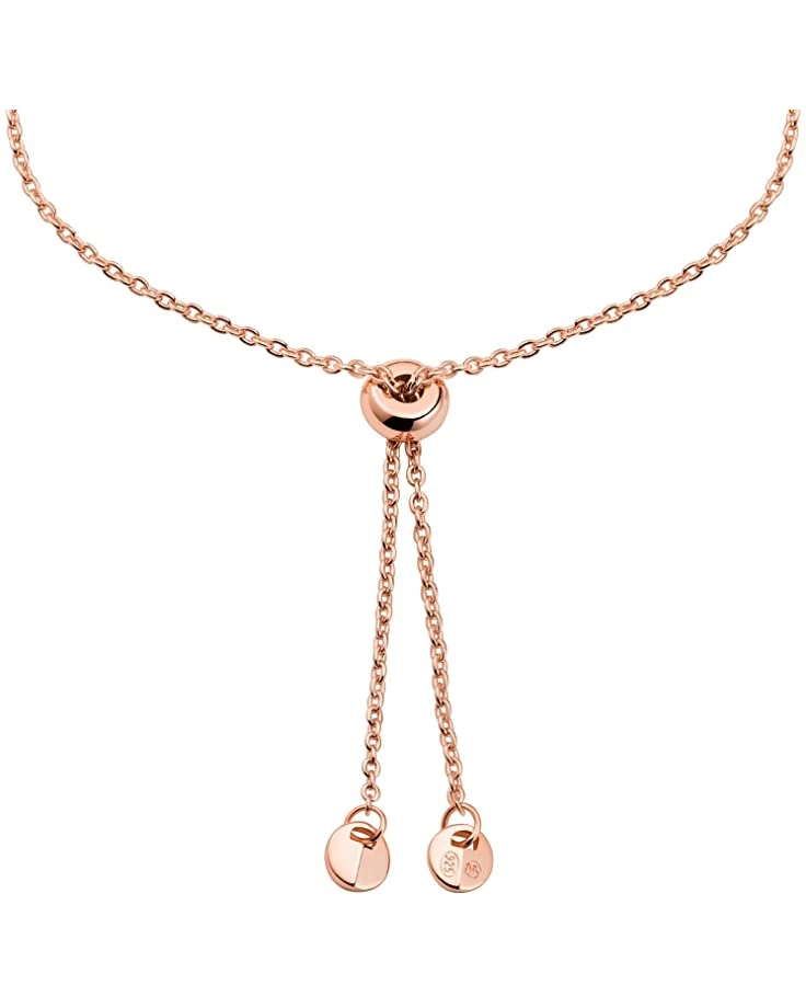 Michael Kors Sterling Silver Two-Tone Mott Logo Slider Bracelet | Bracelets 2 Michael Kors Sterling Silver Two-Tone Mott Logo Slider Bracelet | Bracelets - Image 2