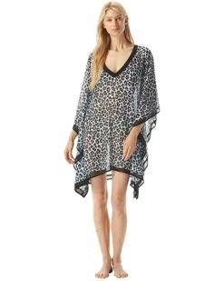 MICHAEL Michael Kors Leopard Caftan Cover-Up | Swimwear