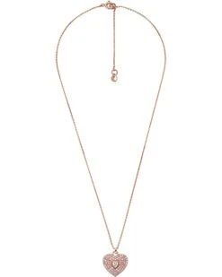 Michael Kors Kors Love Pave Heart Necklace | Necklaces