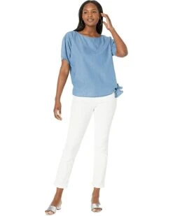 MICHAEL Michael Kors Tencel Side-Tie Top | Shirts & Tops 7 MICHAEL Michael Kors Tencel Side-Tie Top | Shirts & Tops -Michael Kors Sale 61E9GzvBmML. AC SR736920