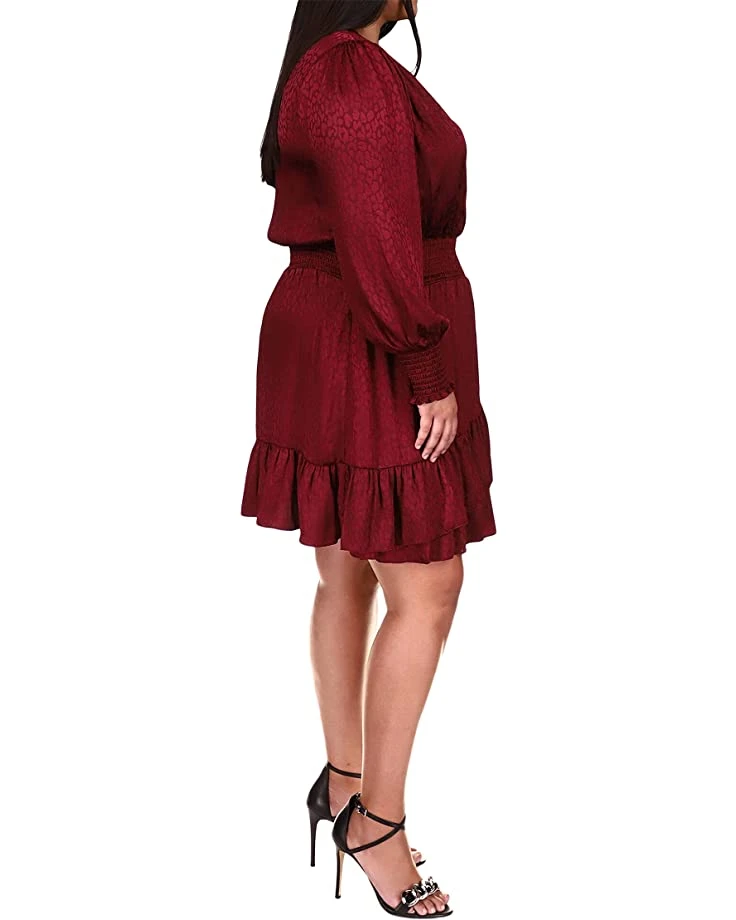 MICHAEL Michael Kors Plus Size Cheetah Julia Dress | Dresses 2 MICHAEL Michael Kors Plus Size Cheetah Julia Dress | Dresses - Image 2