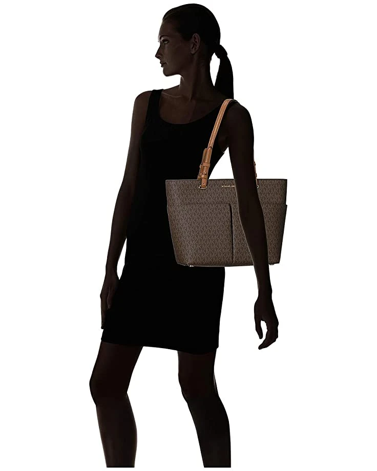 MICHAEL Michael Kors Bedford Medium Top Zip Pocket Tote | Handbags 6 MICHAEL Michael Kors Bedford Medium Top Zip Pocket Tote | Handbags - Image 6