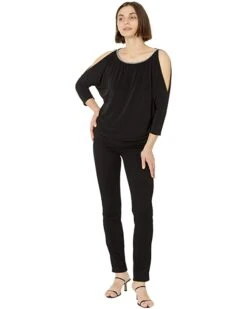 MICHAEL Michael Kors Petite Chain Neck Cold-Shoulder Top | Shirts & Tops -Michael Kors Sale 61bHEAVdyUL. AC SR736920