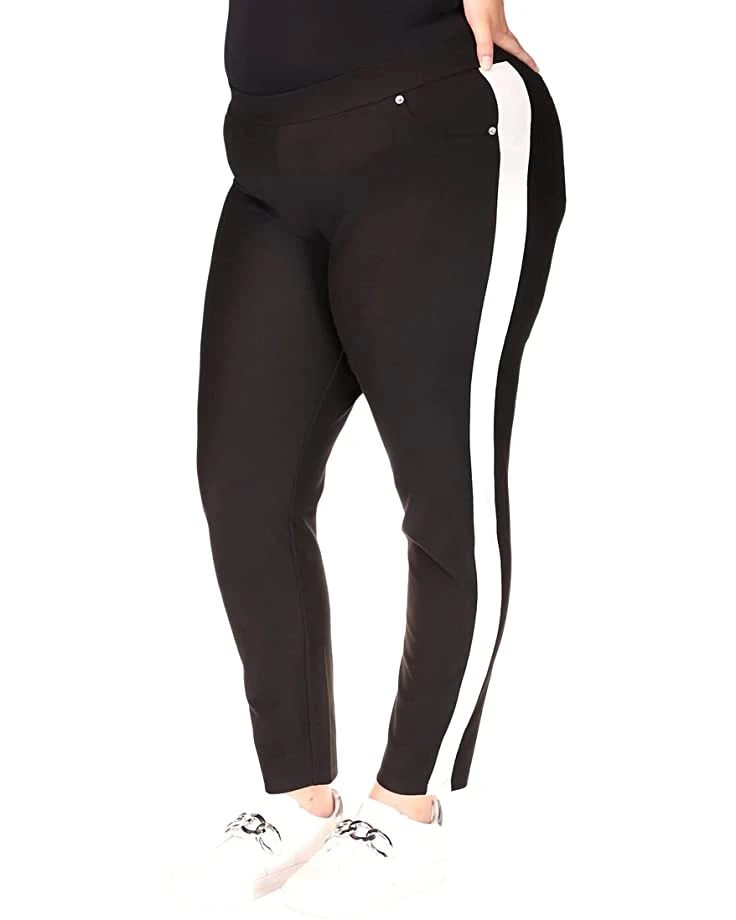 MICHAEL Michael Kors Plus Size Side Stripe Leggings | Pants 2 MICHAEL Michael Kors Plus Size Side Stripe Leggings | Pants - Image 2