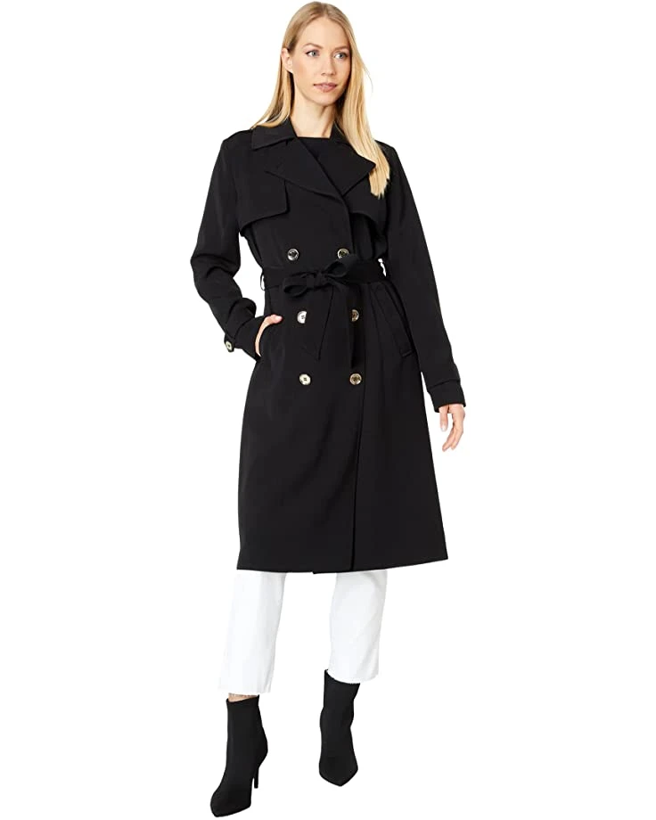 MICHAEL Michael Kors Wrap Trench Duster M723271A74 | Coats & Outerwear 1 MICHAEL Michael Kors Wrap Trench Duster M723271A74 | Coats & Outerwear
