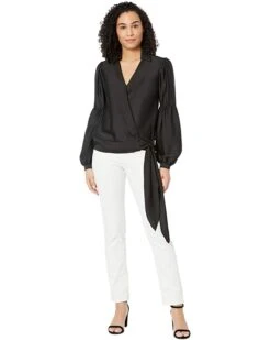 MICHAEL Michael Kors Hammered Stain Wrap Top | Shirts & Tops