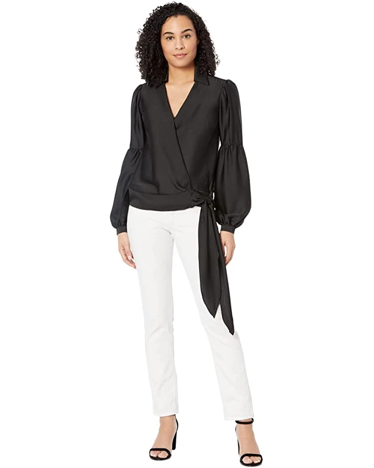 MICHAEL Michael Kors Hammered Stain Wrap Top | Shirts & Tops 1 MICHAEL Michael Kors Hammered Stain Wrap Top | Shirts & Tops