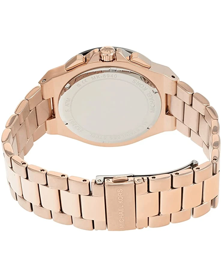 Michael Kors MK8940 - Lennox Chronograph IP Bracelet Watch | Fashion Watches 3 Michael Kors MK8940 - Lennox Chronograph IP Bracelet Watch | Fashion Watches - Image 3