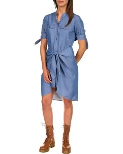 MICHAEL Michael Kors Chambray Tie Dress | Dresses