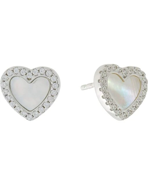 Michael Kors Kors Love Pave and Mother-of-Pearl Heart Earrings 7 Michael Kors Kors Love Pave and Mother-of-Pearl Heart Earrings -Michael Kors Sale 61uNCdBjK3L. AC SR736920