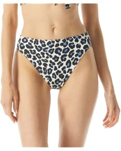 MICHAEL Michael Kors Leopard Bikini Bottoms | Swimwear