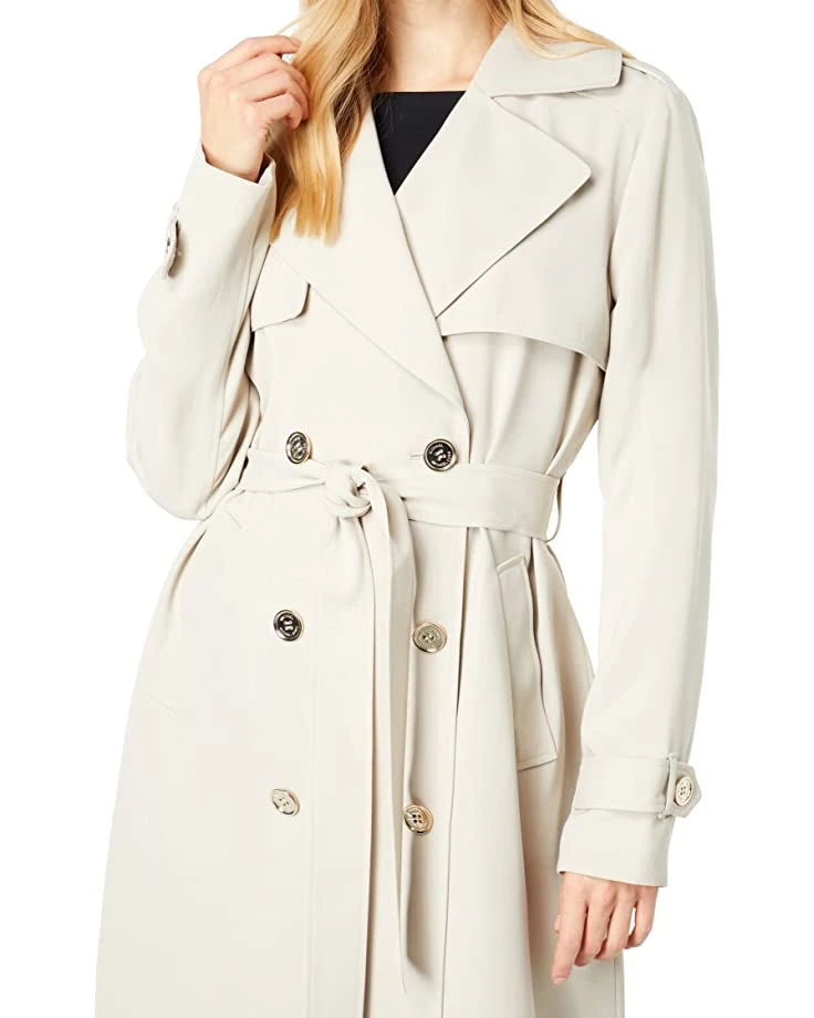 MICHAEL Michael Kors Wrap Trench Duster M723271A83 | Coats & Outerwear 3 MICHAEL Michael Kors Wrap Trench Duster M723271A83 | Coats & Outerwear - Image 3