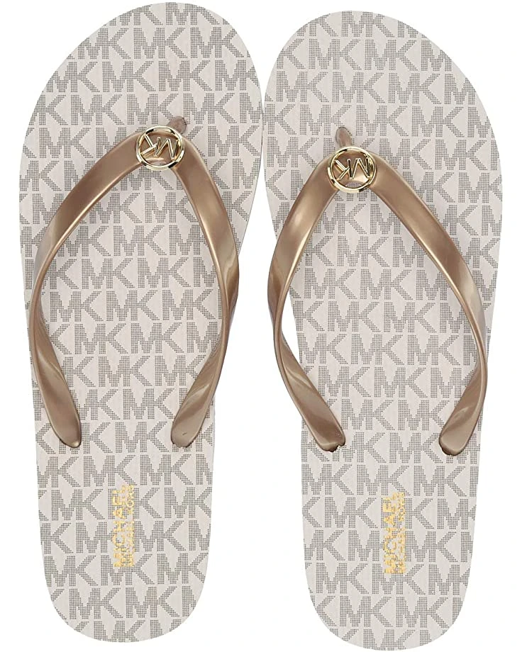 MICHAEL Michael Kors MK Stripe EVA Flip Flop | Sandals 1 MICHAEL Michael Kors MK Stripe EVA Flip Flop | Sandals