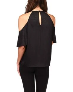 MICHAEL Michael Kors Cold-Shoulder Chain Neck Top | Shirts & Tops -Michael Kors Sale 71555KEeGXL. AC SR736920