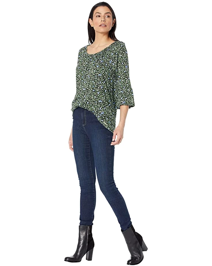 MICHAEL Michael Kors Vine Leaves Flare Sleeve Top | Shirts & Tops 4 MICHAEL Michael Kors Vine Leaves Flare Sleeve Top | Shirts & Tops - Image 4