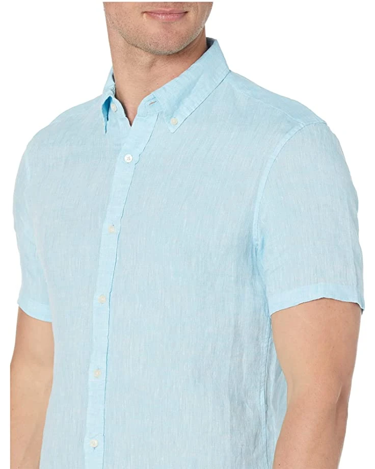 Michael Kors Short Sleeve Linen Button-Down | Shirts & Tops 3 Michael Kors Short Sleeve Linen Button-Down | Shirts & Tops - Image 3
