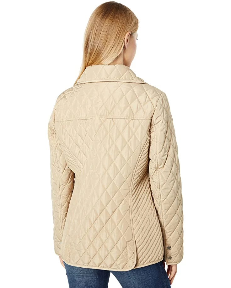 MICHAEL Michael Kors Short Snap Front Quilt M425132FZ | Coats & Outerwear 2 MICHAEL Michael Kors Short Snap Front Quilt M425132FZ | Coats & Outerwear - Image 2