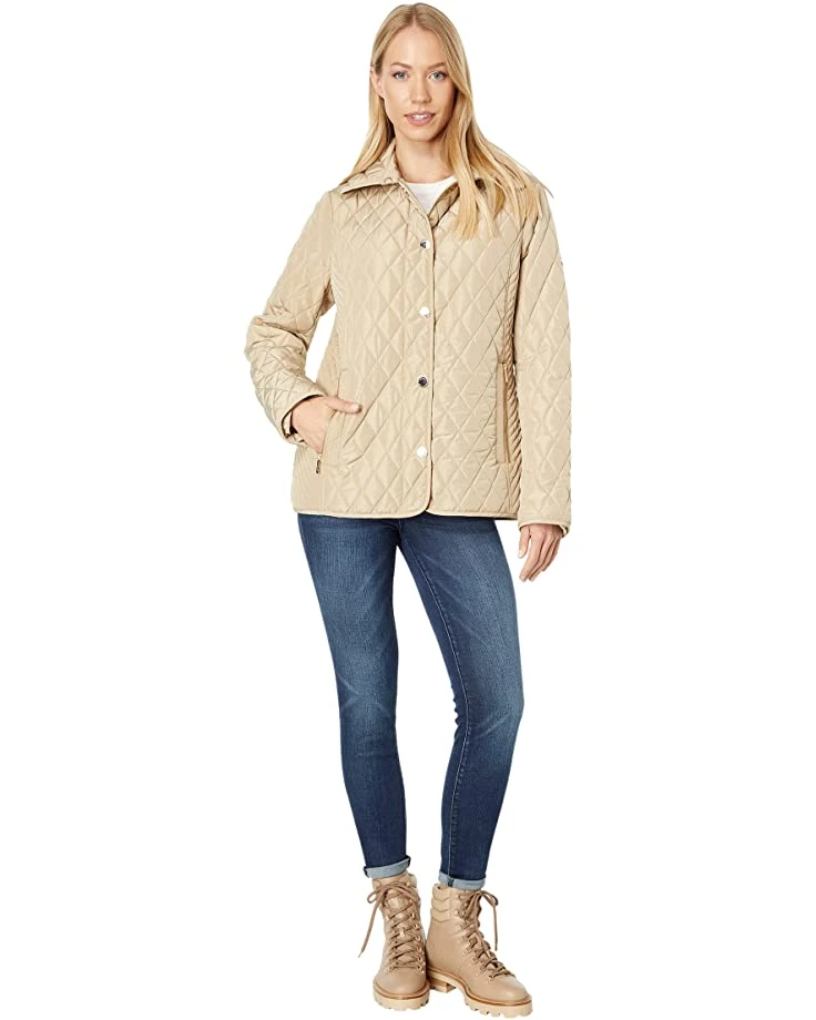 MICHAEL Michael Kors Short Snap Front Quilt M425132FZ | Coats & Outerwear 4 MICHAEL Michael Kors Short Snap Front Quilt M425132FZ | Coats & Outerwear - Image 4