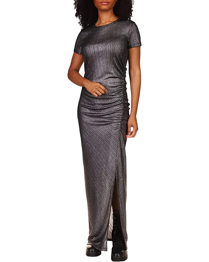 MICHAEL Michael Kors Ruched Short Sleeve Midi Dress | Dresses 1 MICHAEL Michael Kors Ruched Short Sleeve Midi Dress | Dresses