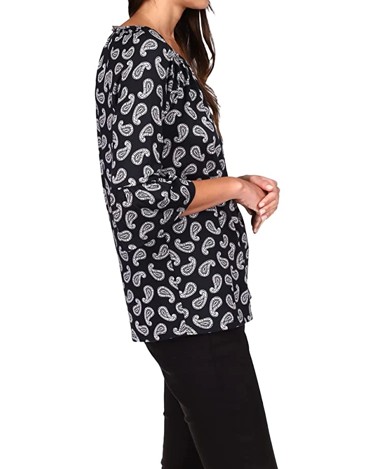 MICHAEL Michael Kors Paisley Flare Sleeve Top | Shirts & Tops 2 MICHAEL Michael Kors Paisley Flare Sleeve Top | Shirts & Tops - Image 2