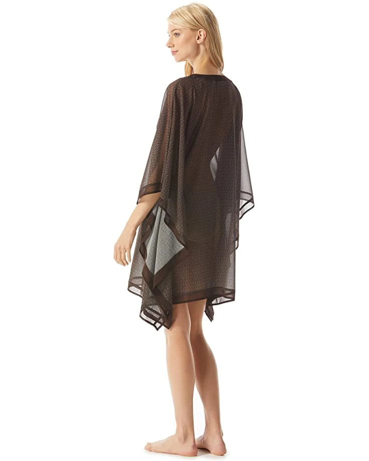 MICHAEL Michael Kors Signature Logo Caftan Cover-Up | Swimwear 2 MICHAEL Michael Kors Signature Logo Caftan Cover-Up | Swimwear - Image 2