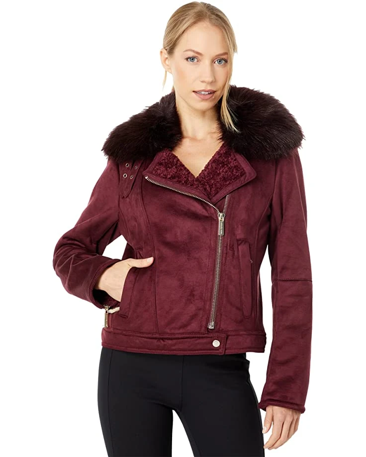 MICHAEL Michael Kors Faux Shearling M521041T | Coats & Outerwear 1 MICHAEL Michael Kors Faux Shearling M521041T | Coats & Outerwear