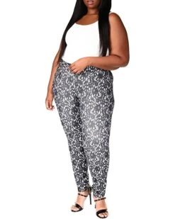 MICHAEL Michael Kors Plus Size Lace Pull-On Leggings | Pants