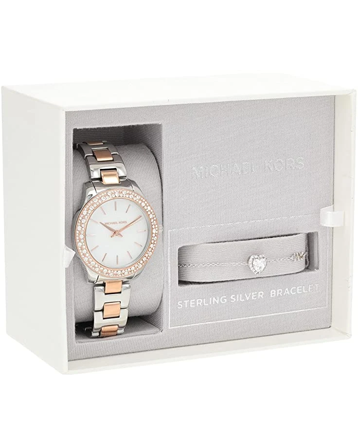 Michael Kors MK1048 - Liliane Three Hand Watch and Bracelet Gift Set | Fashion Watches 4 Michael Kors MK1048 - Liliane Three Hand Watch and Bracelet Gift Set | Fashion Watches - Image 4