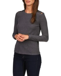 MICHAEL Michael Kors Waffle Shoulder Lace-Up Top | Shirts & Tops 8 MICHAEL Michael Kors Waffle Shoulder Lace-Up Top | Shirts & Tops -Michael Kors Sale 71WnqZix3VL. AC SR736920