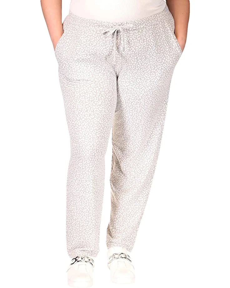 MICHAEL Michael Kors Plus Size Cheetah Terry Jacquard Joggers | Pants 1 MICHAEL Michael Kors Plus Size Cheetah Terry Jacquard Joggers | Pants