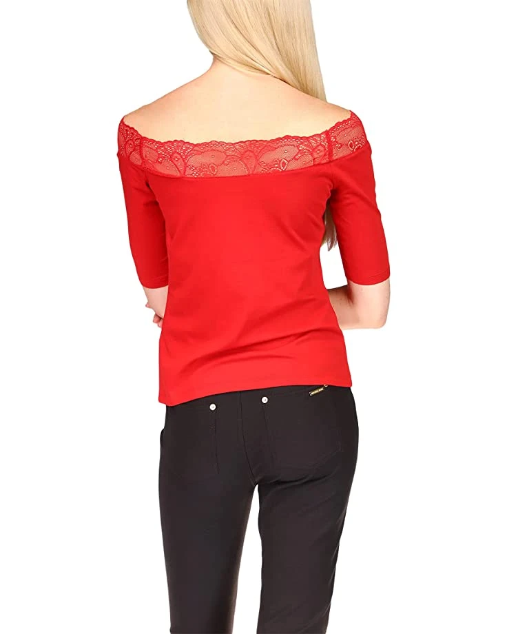 MICHAEL Michael Kors Lace Off Shoulder Top | Shirts & Tops 3 MICHAEL Michael Kors Lace Off Shoulder Top | Shirts & Tops - Image 3