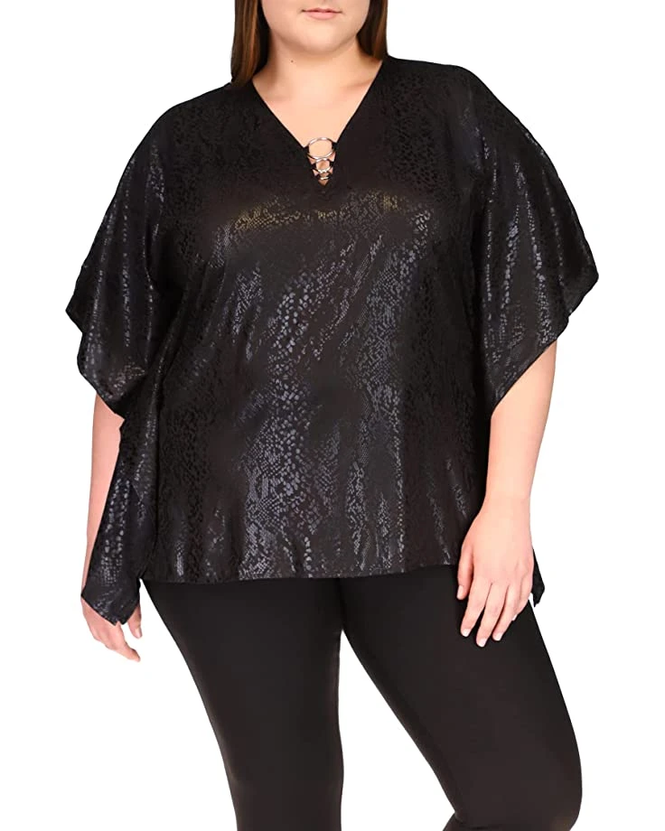 MICHAEL Michael Kors Plus Size Flutter Top | Shirts & Tops 1 MICHAEL Michael Kors Plus Size Flutter Top | Shirts & Tops
