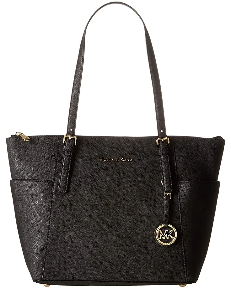 MICHAEL Michael Kors Jet Set Saffiano Top-Zip Tote | Handbags 1 MICHAEL Michael Kors Jet Set Saffiano Top-Zip Tote | Handbags