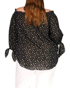 MICHAEL Michael Kors Plus Size Off Shoulder Top | Shirts & Tops -Michael Kors Sale 819 MLXtRvL. AC SR736920