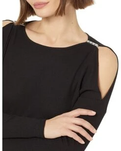 MICHAEL Michael Kors Petite Waffle Stud Cold-Shoulder Top | Shirts & Tops 6 MICHAEL Michael Kors Petite Waffle Stud Cold-Shoulder Top | Shirts & Tops -Michael Kors Sale 81BWXNK9J3L. AC SR736920