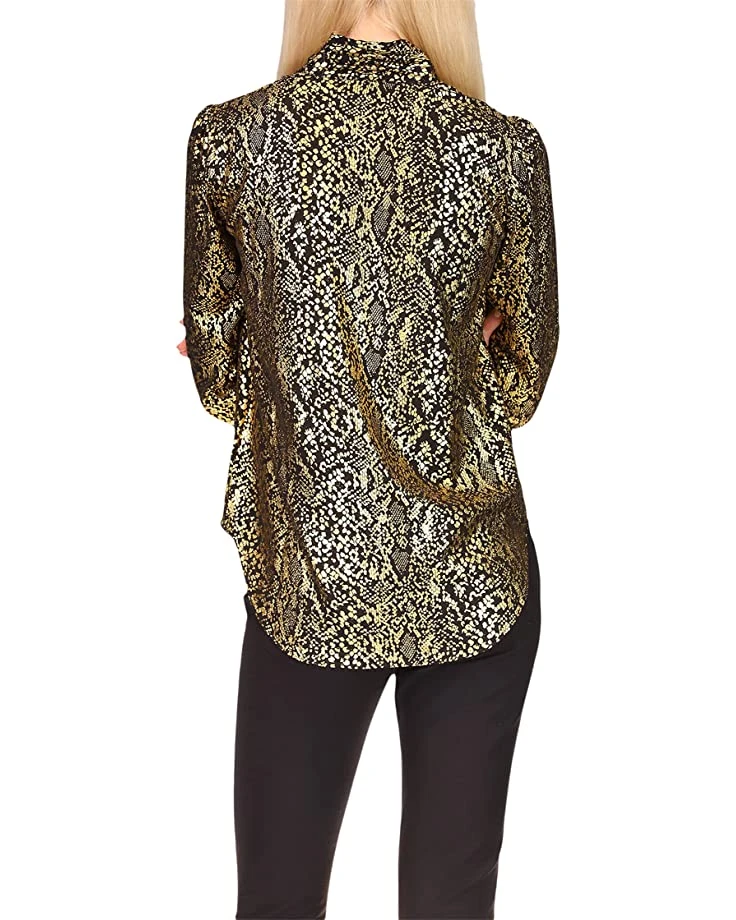 MICHAEL Michael Kors Petite Inverted Pleated Top | Shirts & Tops 3 MICHAEL Michael Kors Petite Inverted Pleated Top | Shirts & Tops - Image 3