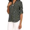MICHAEL Michael Kors Petite Floral Vine Dog Tag Top | Shirts & Tops