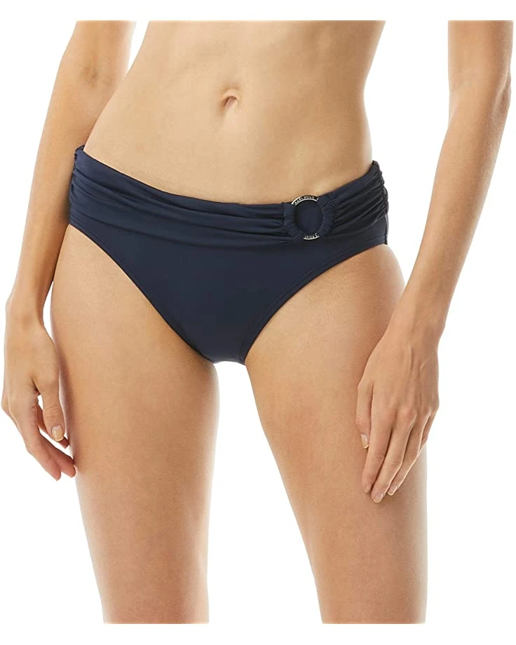 MICHAEL Michael Kors Iconic Solids Logo Ring Bikini Bottoms | Swimwear 1 MICHAEL Michael Kors Iconic Solids Logo Ring Bikini Bottoms | Swimwear