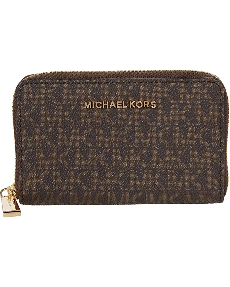 MICHAEL Michael Kors Jet Set Small Zip Around Card Case | Wallets 1 MICHAEL Michael Kors Jet Set Small Zip Around Card Case | Wallets