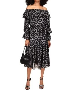MICHAEL Michael Kors Paisley Off Shoulder Top | Dresses