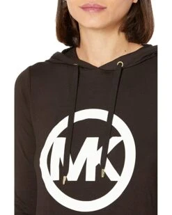 MICHAEL Michael Kors Petite Long Sleeve Circle MK Logo Hoodie Dress | Dresses 5 MICHAEL Michael Kors Petite Long Sleeve Circle MK Logo Hoodie Dress | Dresses -Michael Kors Sale 81inR61whL. AC SR736920