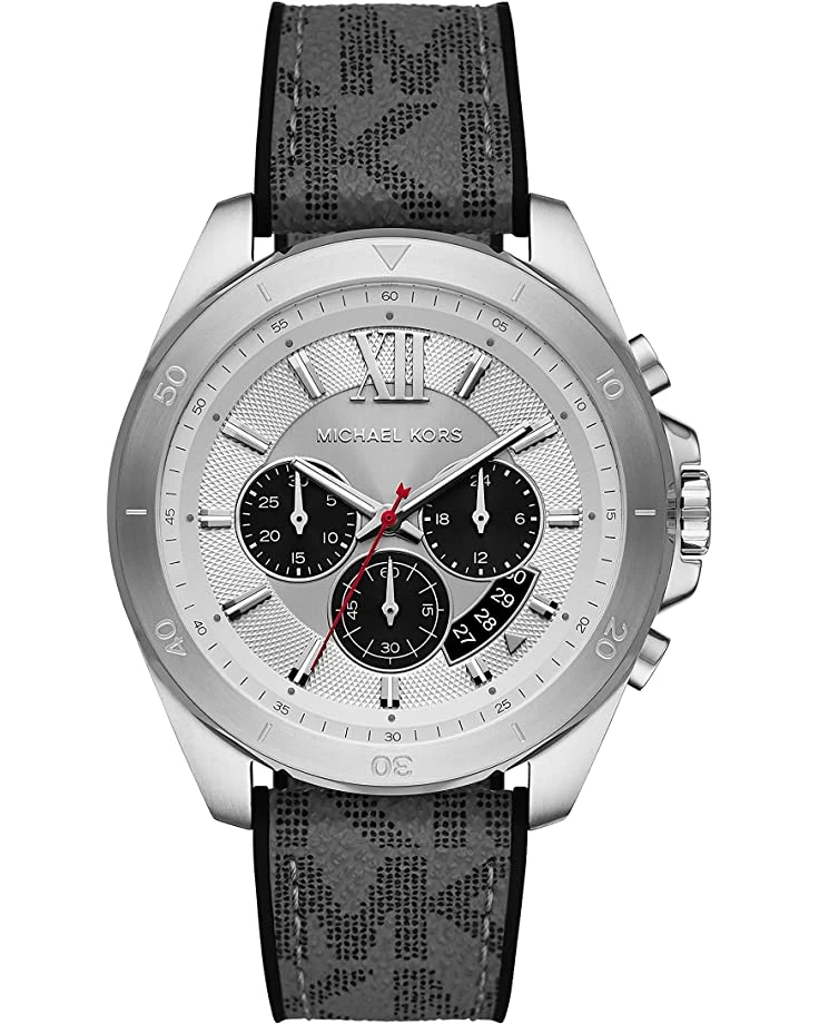 Michael Kors MK8922 - Brecken Chronograph Sport Leather Watch | Fashion Watches 1 Michael Kors MK8922 - Brecken Chronograph Sport Leather Watch | Fashion Watches