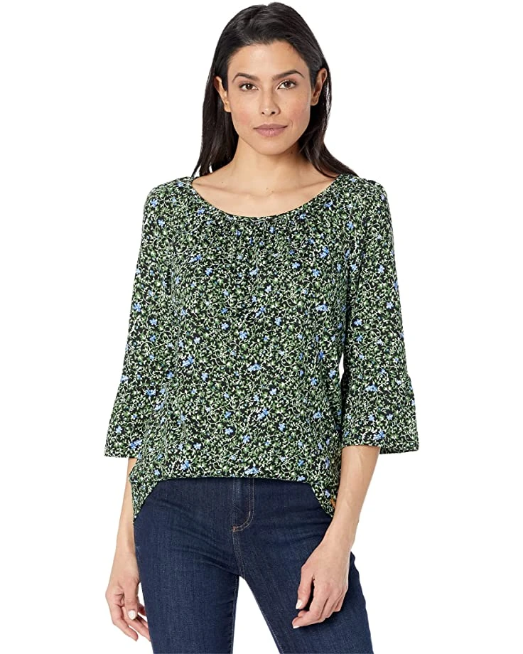 MICHAEL Michael Kors Vine Leaves Flare Sleeve Top | Shirts & Tops 1 MICHAEL Michael Kors Vine Leaves Flare Sleeve Top | Shirts & Tops