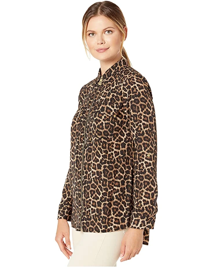 MICHAEL Michael Kors Leopard Dog Tag | Shirts & Tops 2 MICHAEL Michael Kors Leopard Dog Tag | Shirts & Tops - Image 2