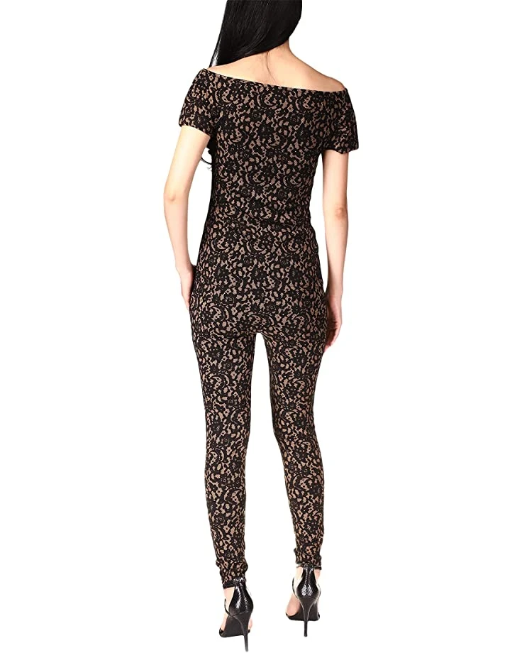 MICHAEL Michael Kors Lace Jacquard Off Shoulder Top | Shirts & Tops 3 MICHAEL Michael Kors Lace Jacquard Off Shoulder Top | Shirts & Tops - Image 3