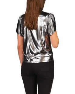 MICHAEL Michael Kors Foil Jersey Petal Sleeve Top | Shirts & Tops -Michael Kors Sale 81wQShyze8L. AC SR736920