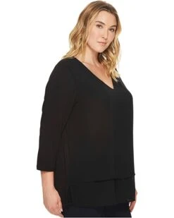 MICHAEL Michael Kors Plus Size V-Neck Mixed Media Top | Shirts & Tops 7 MICHAEL Michael Kors Plus Size V-Neck Mixed Media Top | Shirts & Tops -Michael Kors Sale 81wvFdAF8ML. AC SR736920
