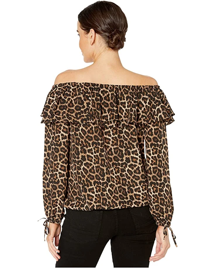 MICHAEL Michael Kors Ruffle Peasant Top | Shirts & Tops 3 MICHAEL Michael Kors Ruffle Peasant Top | Shirts & Tops - Image 3